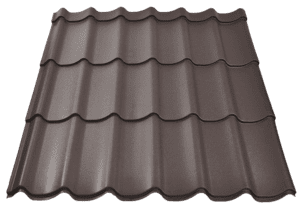 8019-maro-brun-1 Tigla metalica CARETTA DAILY, Finisaj Fresco, maro brun mat, RAL 8019, grosime 0.50 mm